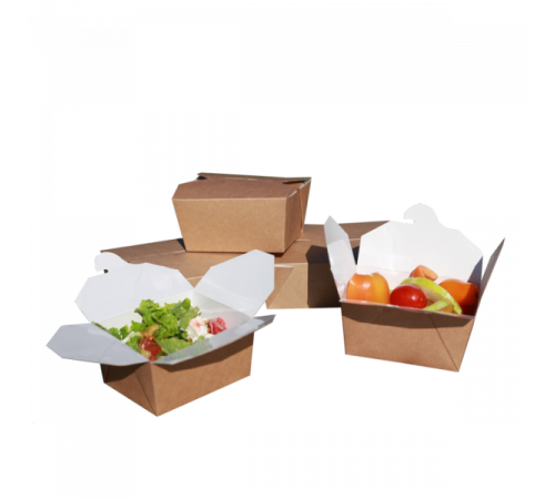 Упаковка для лапши ECO FOLD BOX 600 (130x105x64) (уп50/кор450)