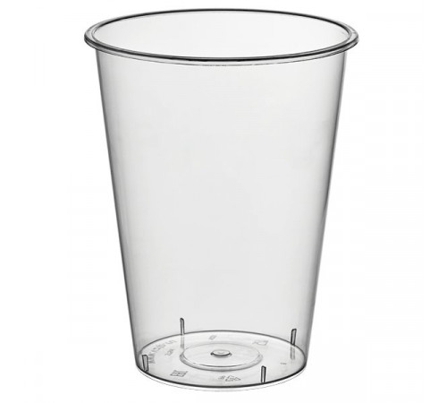 Стакан 375мл BUBBLE CUP прозрачный глянцевый